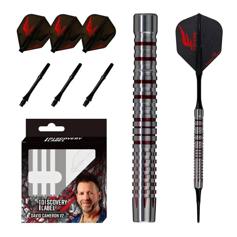 Cosmo Darts šípky David Cameron V2 soft 22g