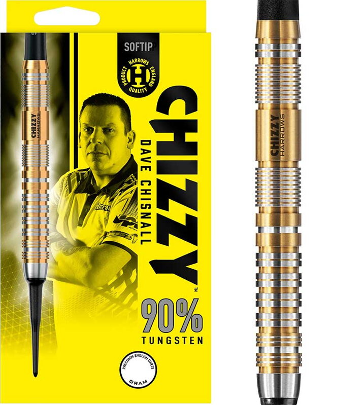 Harrows šípky Dave Chisnall Chizzy Series 2 soft 18g Harrows šípky Dave Chisnall Chizzy Series 2 soft 18g