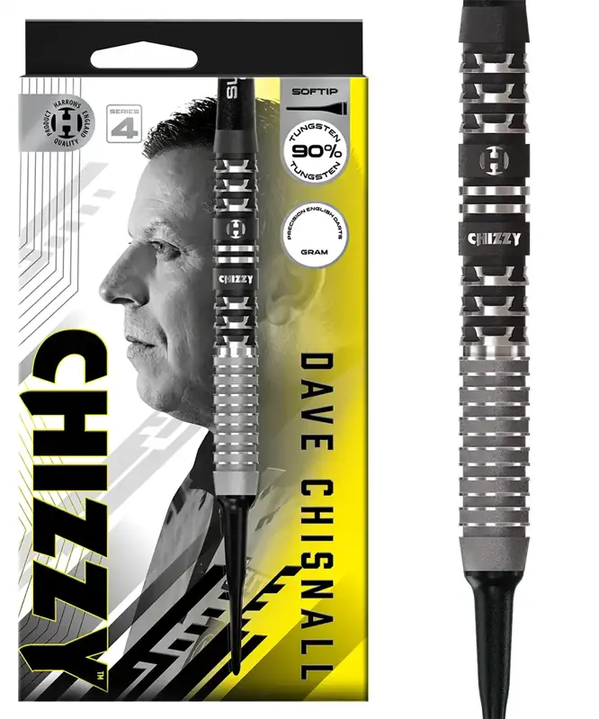 Harrows šípky Dave Chisnall Series 4 soft 18g Harrows šípky Dave Chisnall Series 4 soft 18g