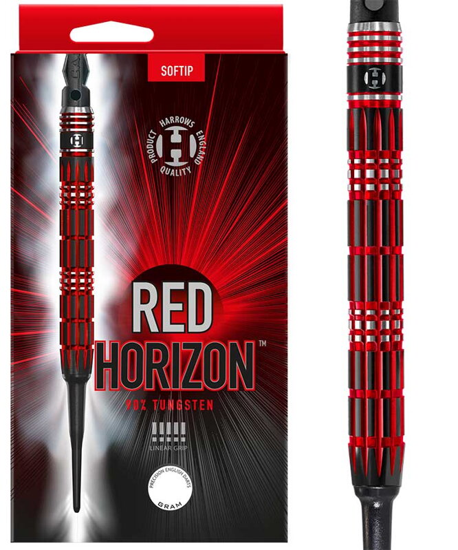 Harrows šípky Red Horizon soft 20g Harrows šípky Red Horizon soft 20g