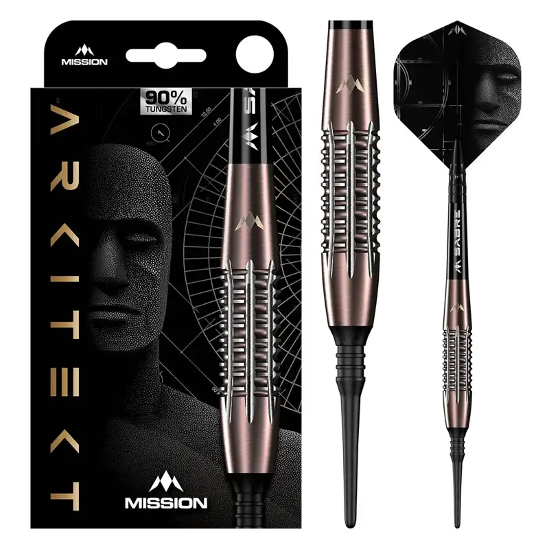 Mission šípky Arkitekt soft 19g