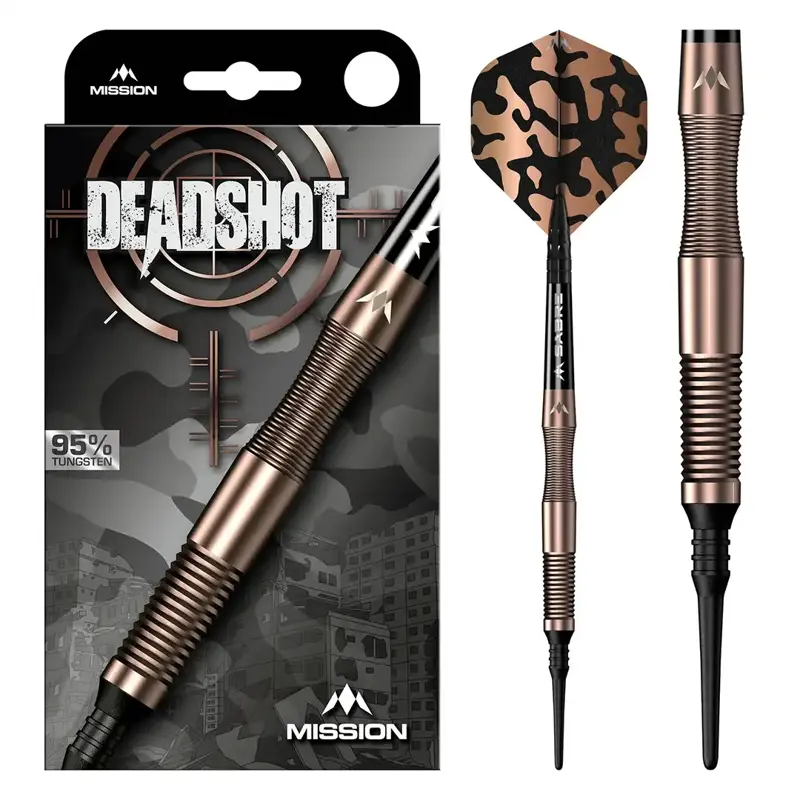 Mission šípky Dead Shot soft 19g