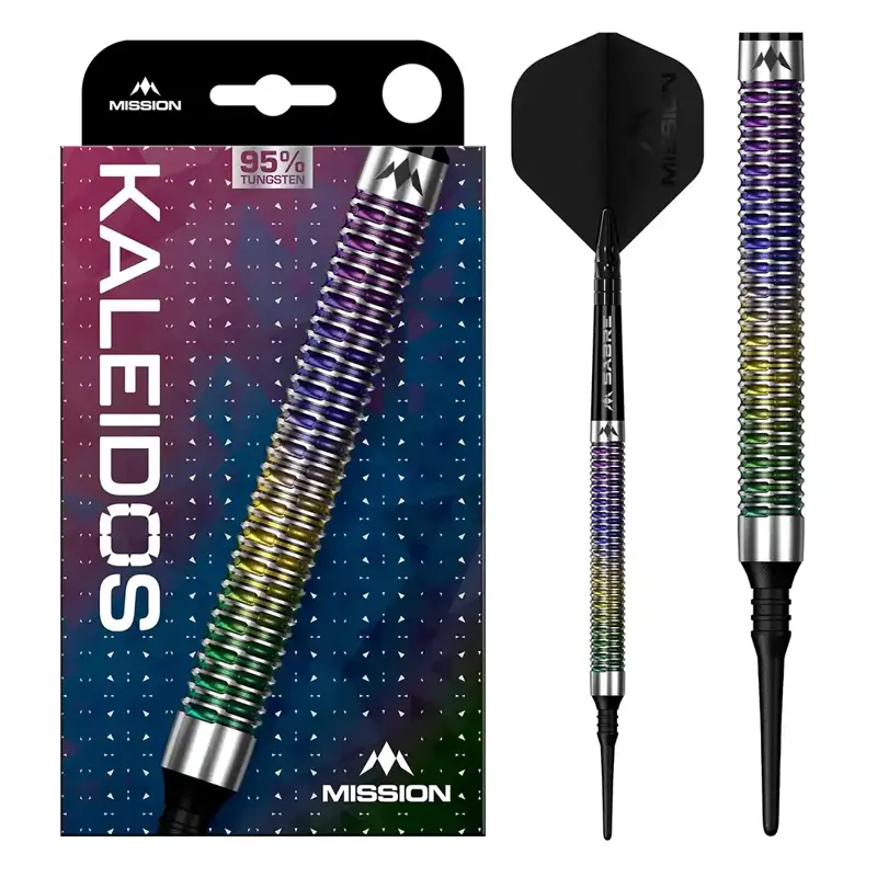 Mission šípky Kaleidos soft 19g