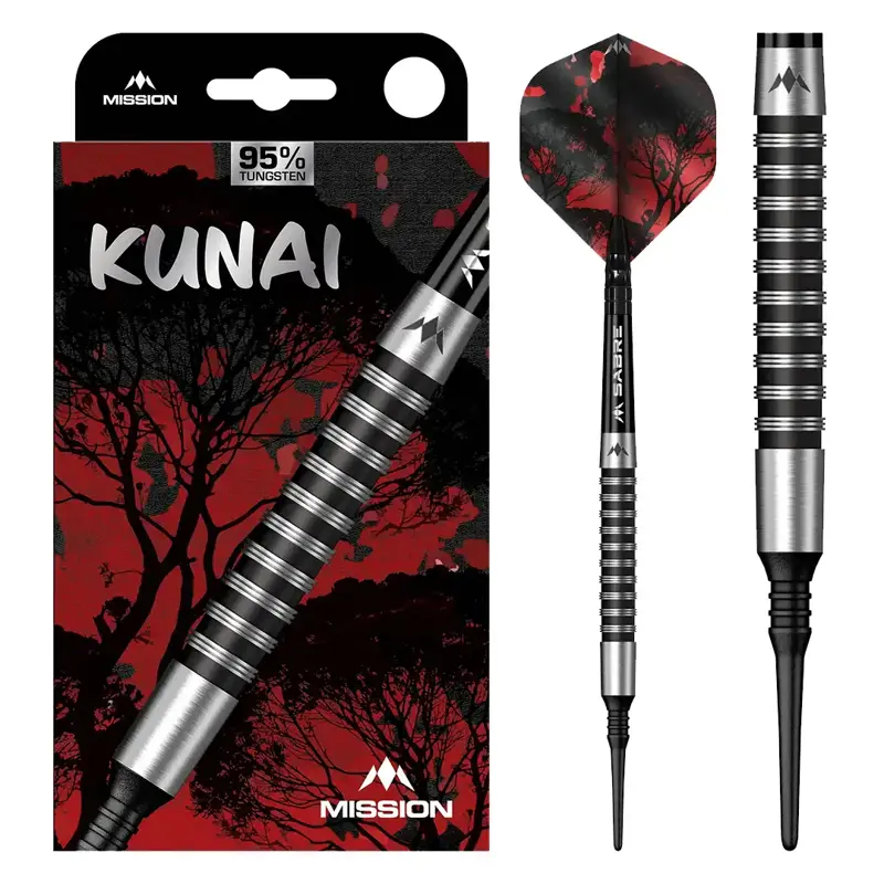 Mission šípky Kunai soft 19g
