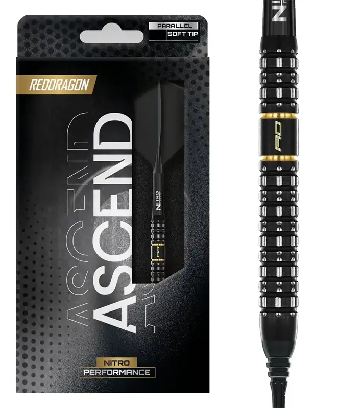 Red Dragon šípky Ascend Parallel soft 20g