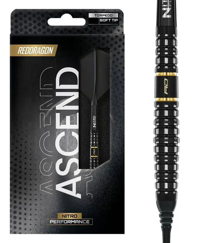 Red Dragon šípky Ascend Torpedo soft 22g