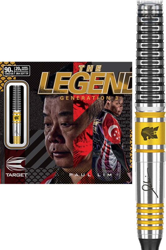 Target šipky Paul Lim Gen3 soft 20g