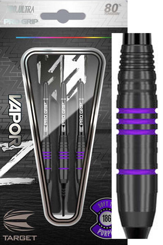 Target šipky Vapor Z Purple soft 18g