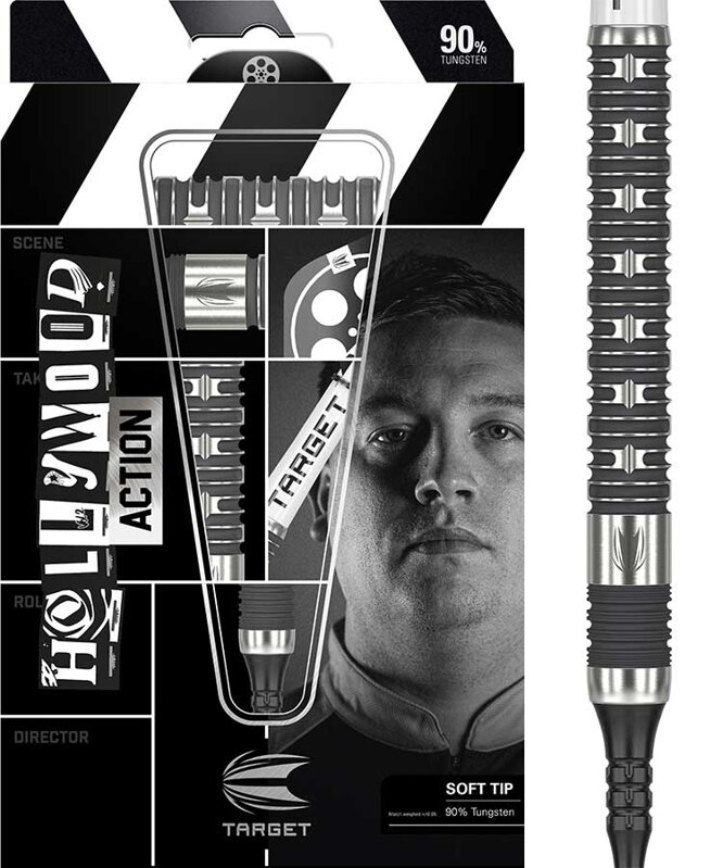 Target šípky Chris Dobey "Hollywood" Action soft 20g Target šípky Chris Dobey "Hollywood" Action soft 20g