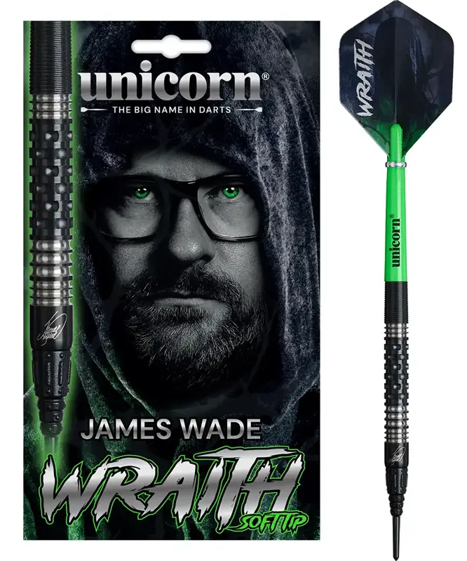 Unicorn šípky Wraith James Wade soft 19g