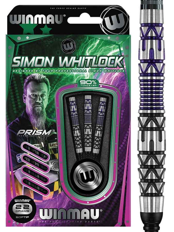 Winmau šípky Simon Whitlock 2435 soft 22g