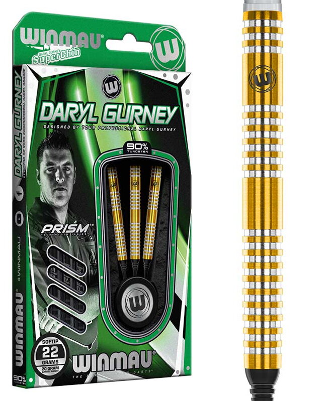 Winmau šípky Daryl Gurney soft 22g