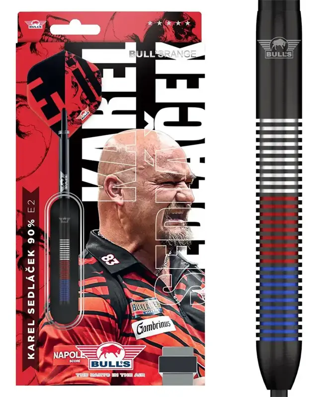 Bulls NL šípky Karel Sedláček E2 steel 24g