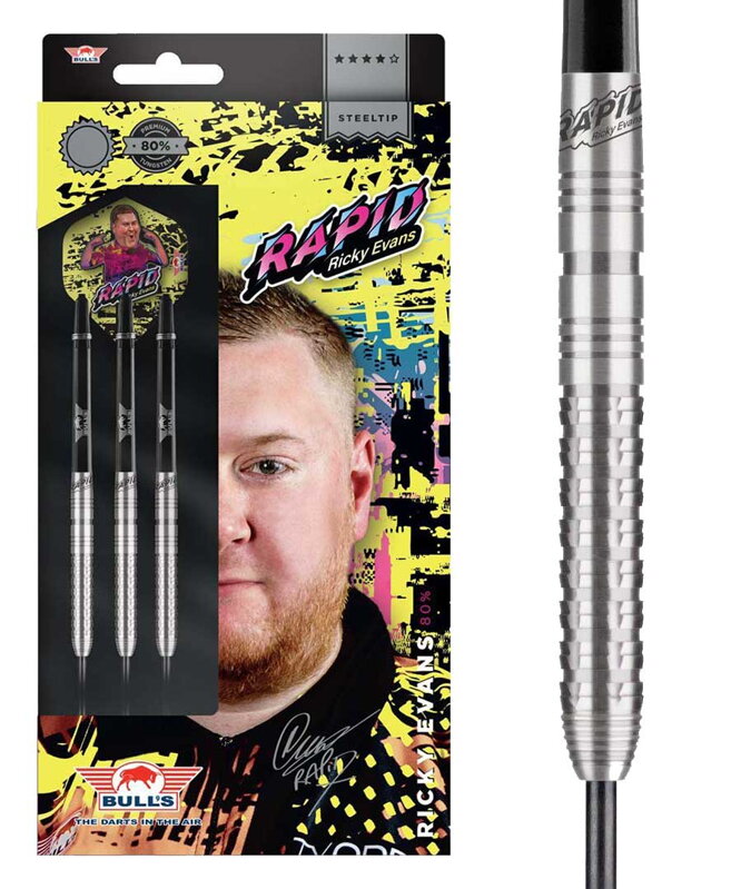 Bulls NL šípky Ricky Evans 80 steel 21g Bulls NL šípky Ricky Evans 80 steel 21g