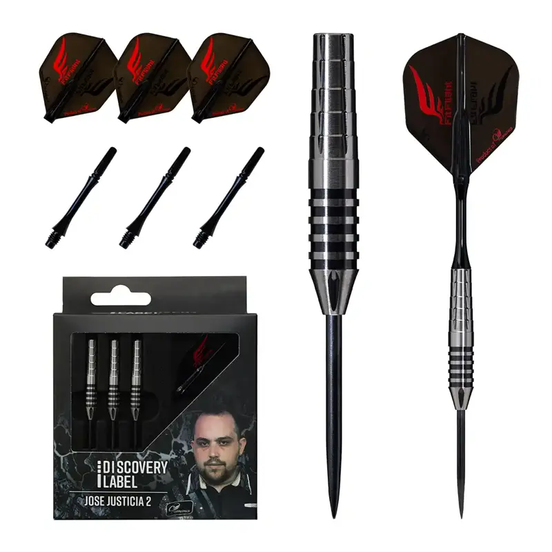 Cosmo Darts šípky Jose Justicia V2 steel 20,5g
