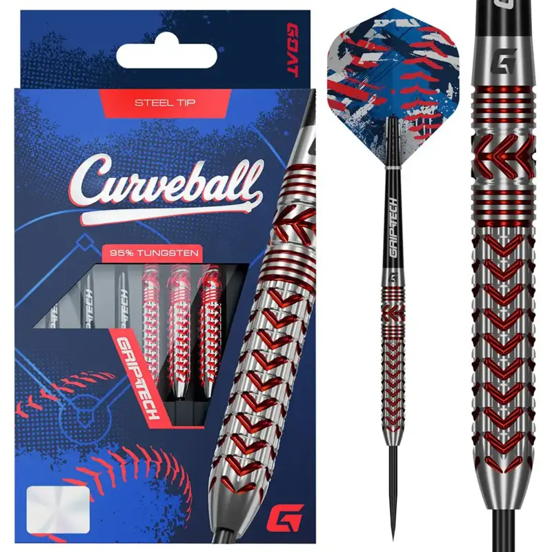Goat šípky Curveball steel 21g
