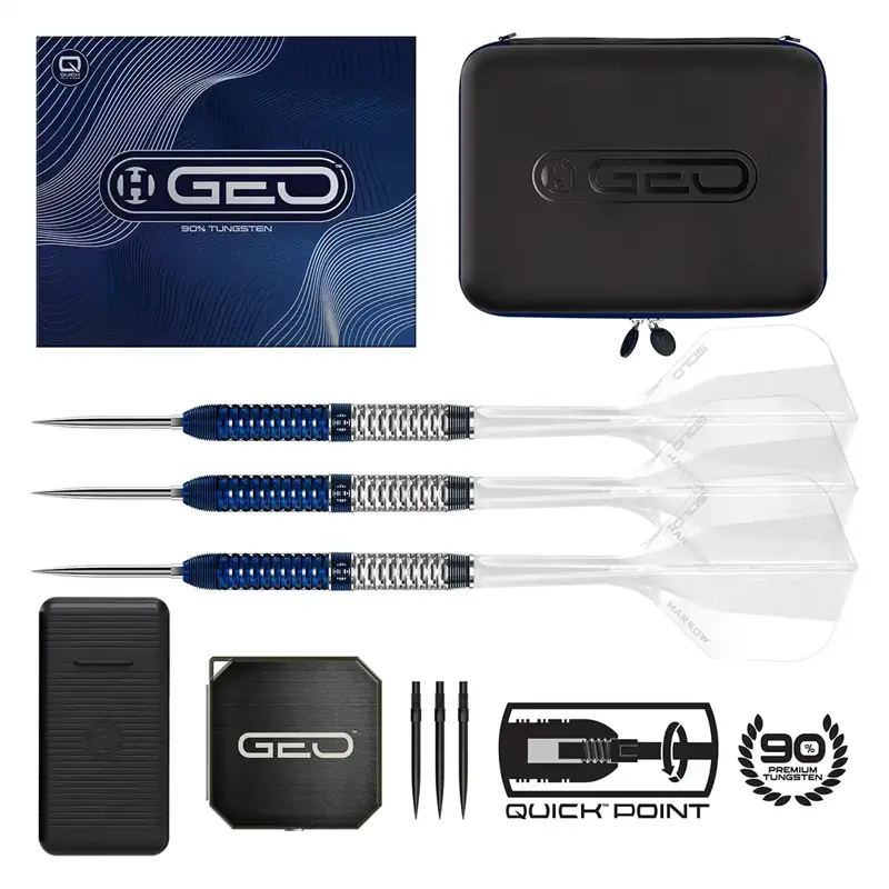 Harrows šípky Geo 01 Parallel QuickPoint steel 25g