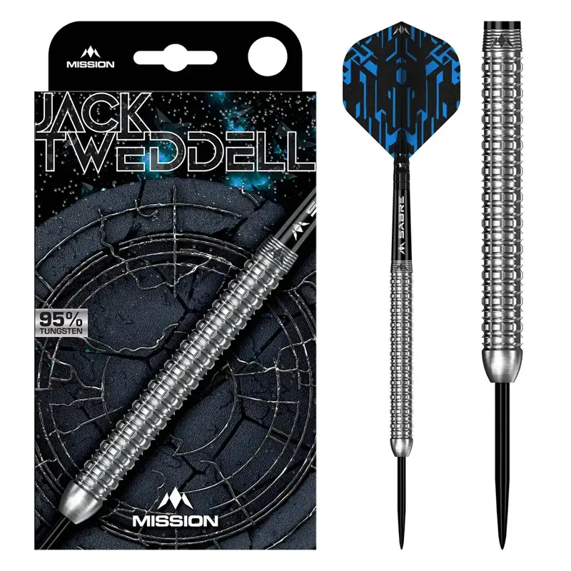 Mission šípky Jack Tweddell steel 26g