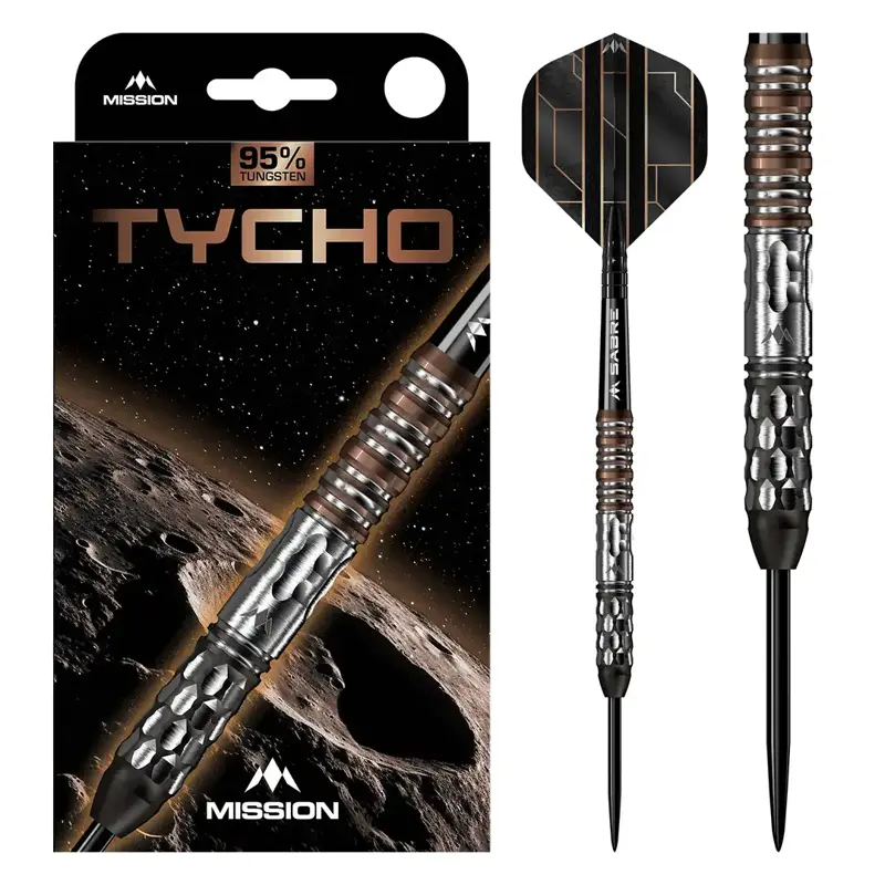 Mission šípky Tycho steel 22g
