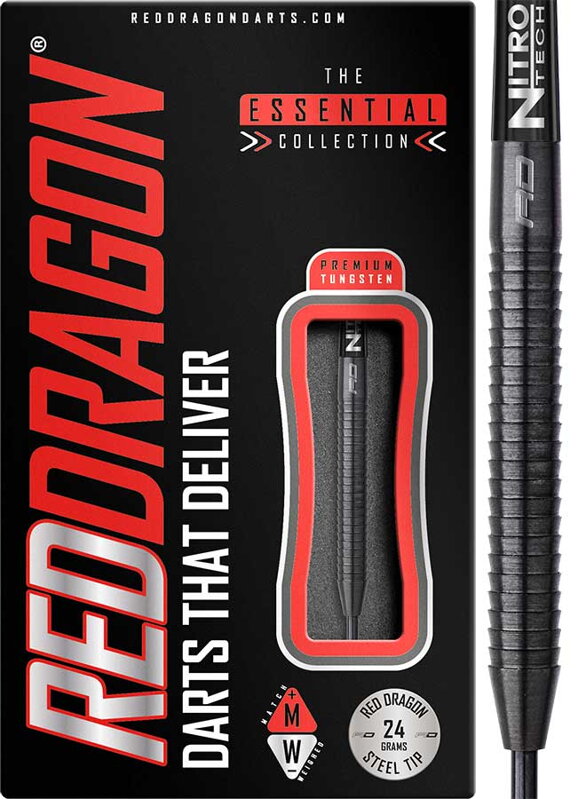 Red Dragon šípky Razor Edge Black steel 24g Red Dragon šípky Razor Edge Black steel 24g