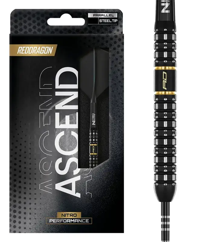 Red Dragon šípky Ascend Parallel steel 23g