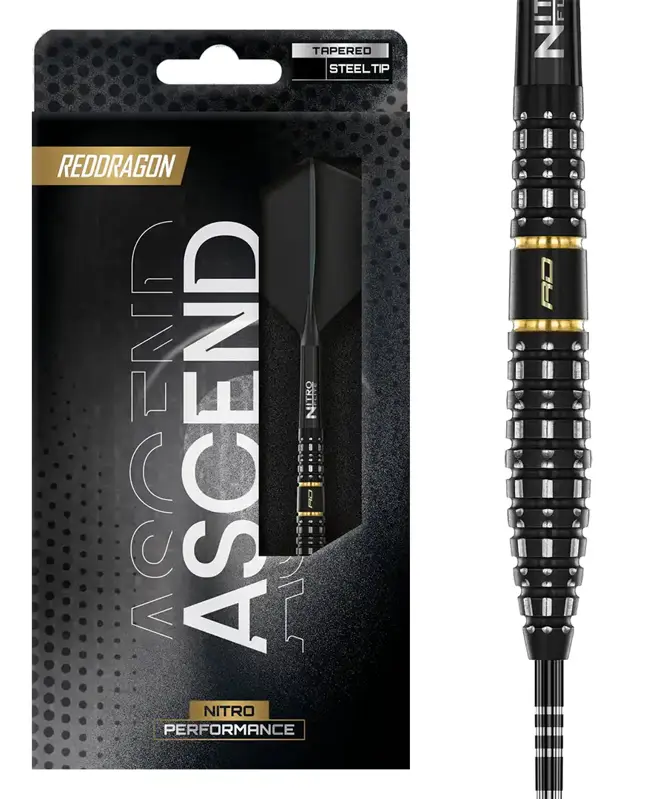 Red Dragon šípky Ascend Torpedo steel 25g