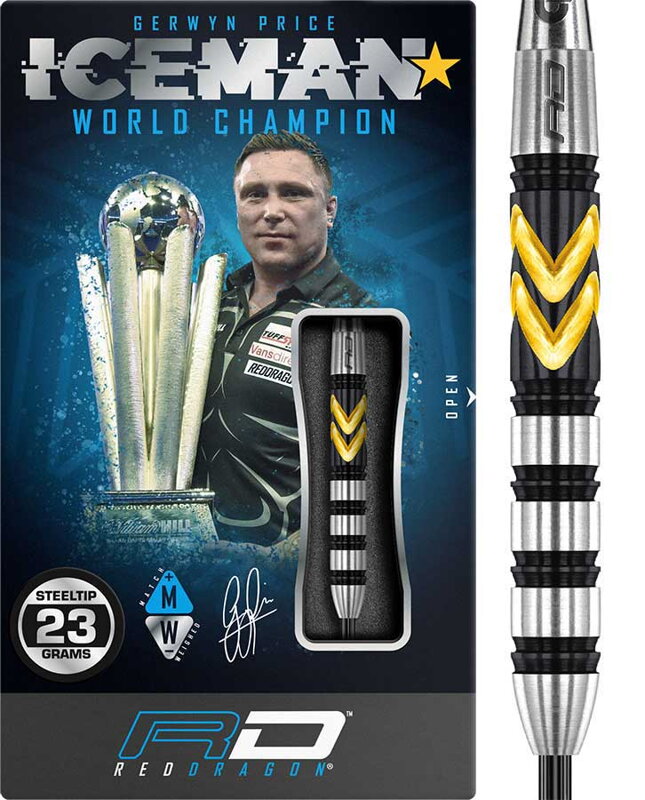 Red Dragon šípky Gerwyn Price Thunder SE steel 23g Red Dragon šípky Gerwyn Price Thunder SE steel 23g