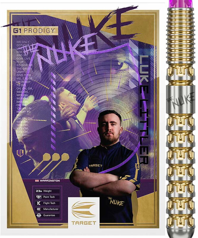 Target šípky Luke Littler G1 Prodigy SP 22g Target šípky Luke Littler G1 Prodigy SP 22g