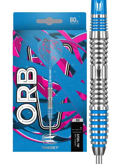Target šípky ORB 03 steel 21g Target šípky ORB 03 steel 21g