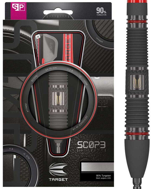 Target šípky Scope 02 SP steel 25g Target šípky Scope 02 SP steel 25g