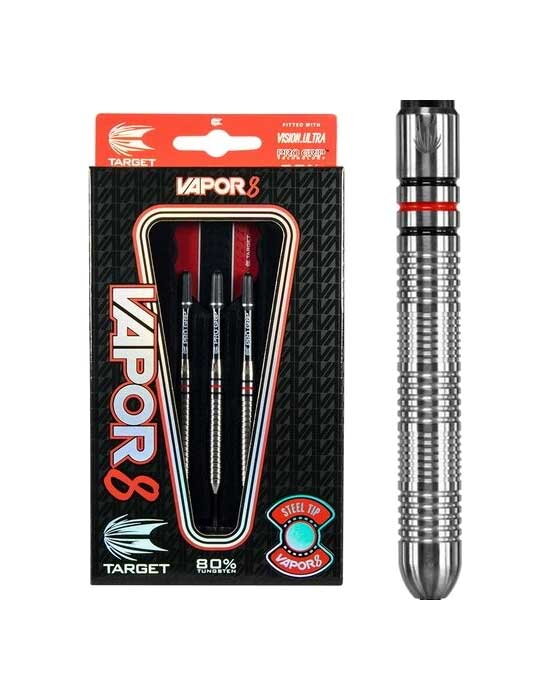 Target šípky Vapor 8 - 03 steel 24g