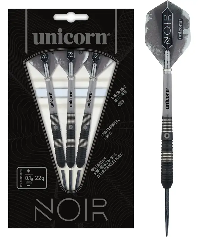 Unicorn šípky Noir Style 03 steel 22g