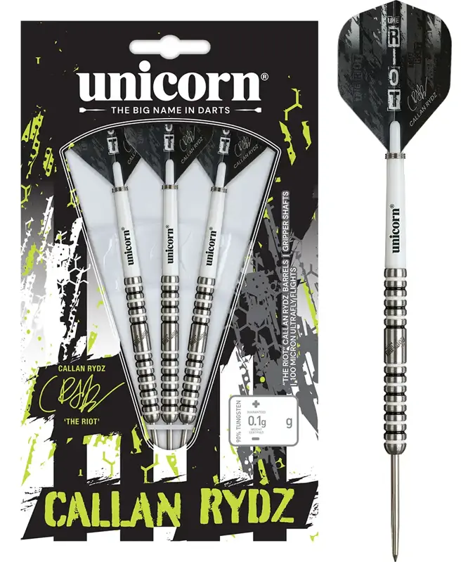 Unicorn šípky Callan Rydz The Riot P2 steel 20g