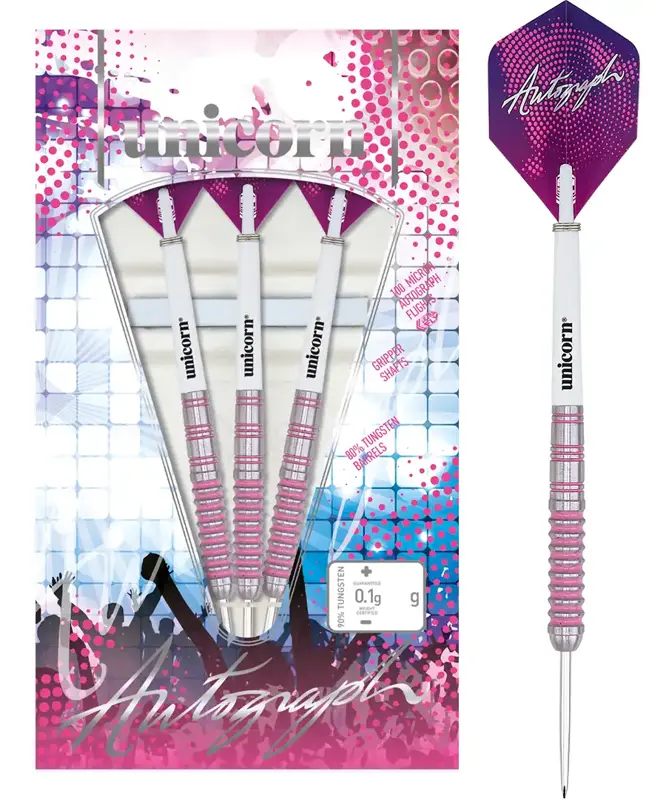 Unicorn šípky Autograph steel 22g