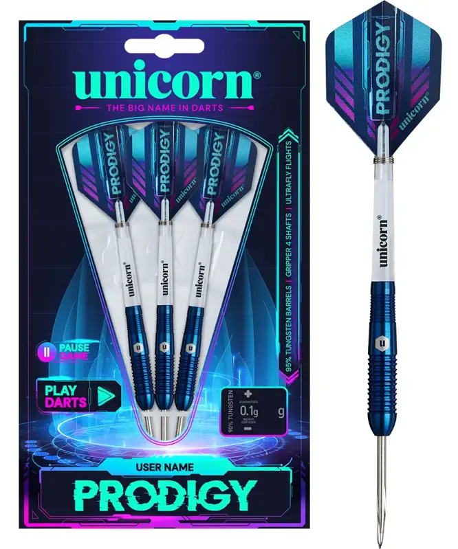Unicorn šípky Prodigy 02 steel 25g