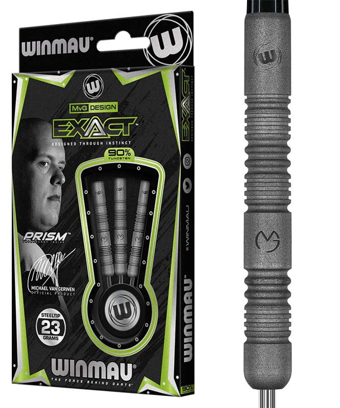 Winmau šípky Exact MvG steel 23g