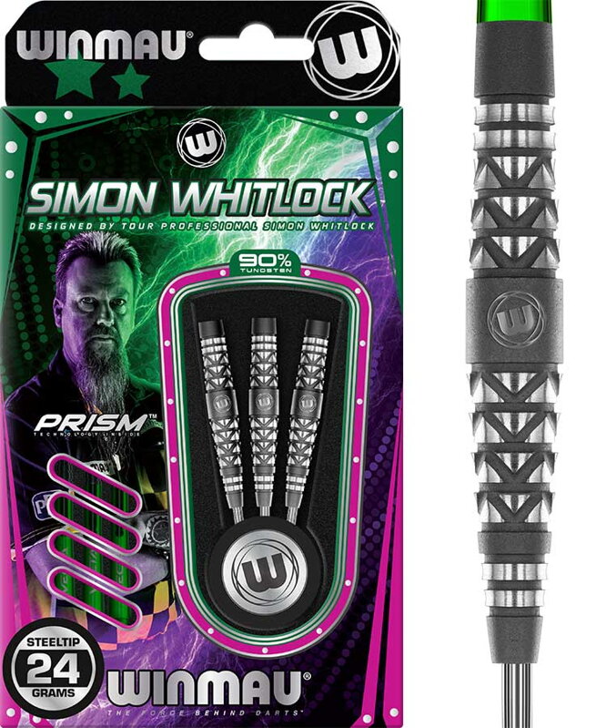 Winmau šípky Simon Whitlock Atomised steel 24g