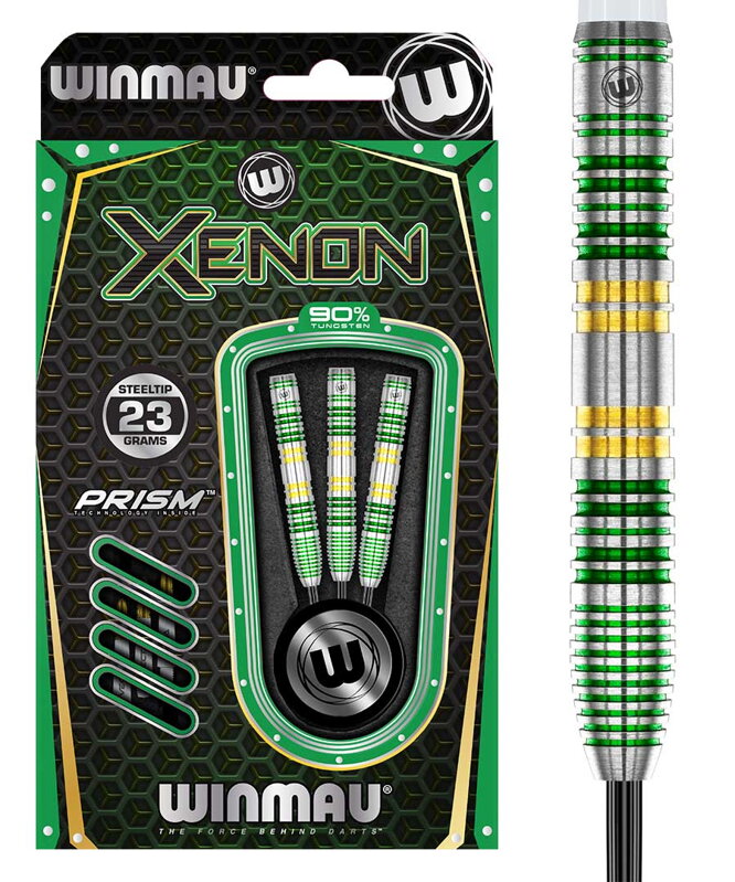 Winmau šípky Xenon steel 23g Winmau šípky Xenon steel 23g