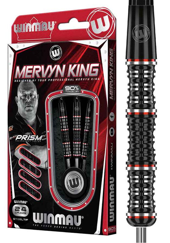 Winmau šípky Mervyn King SE steel 24g