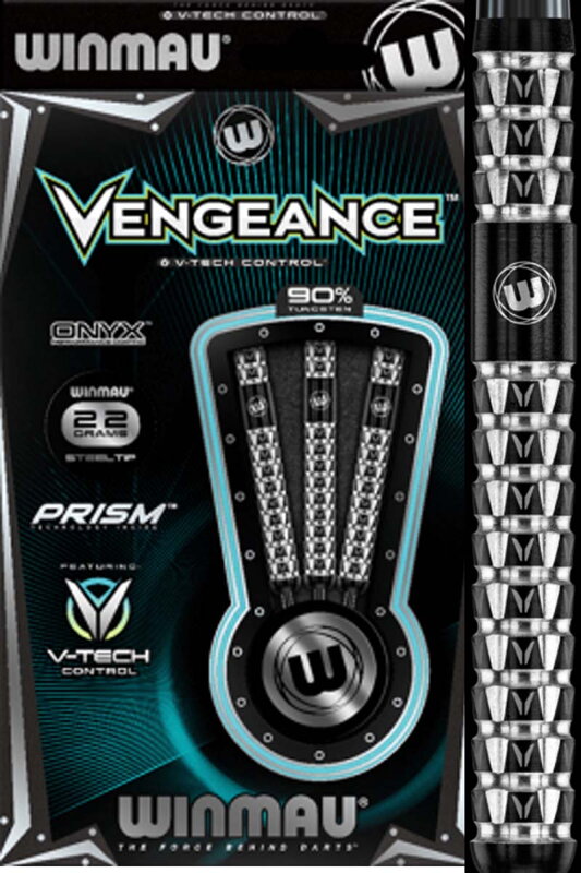 Winmau šipky Vengeance steel 24g Winmau šipky Vengeance steel 24g