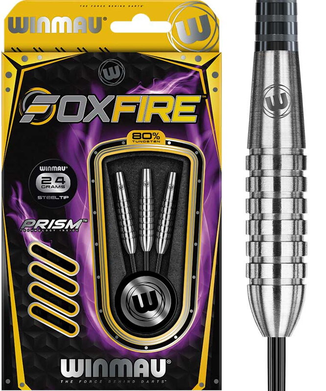 Winmau šípky Foxfire 2 steel 24g Winmau šípky Foxfire 2 steel 24g