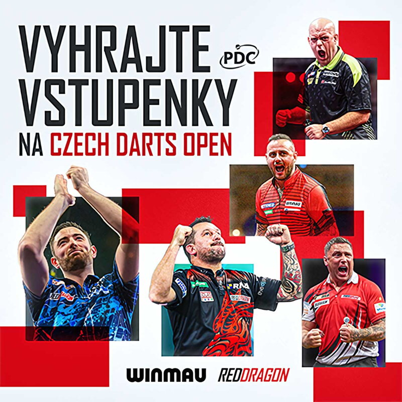 Súťaž o vstupenky na Czech Darts Open