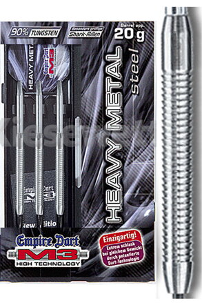 Empire šipky dart M3 Heavy Metal steel 20g      