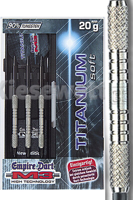 Empire šipky dart M3 Titanium 20g        