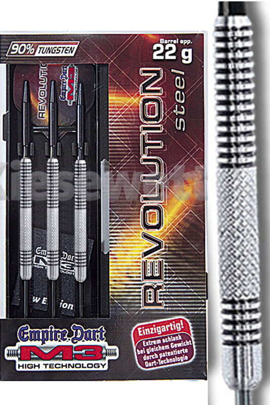 Empire dart šipky M3 Revolution steel 22g       