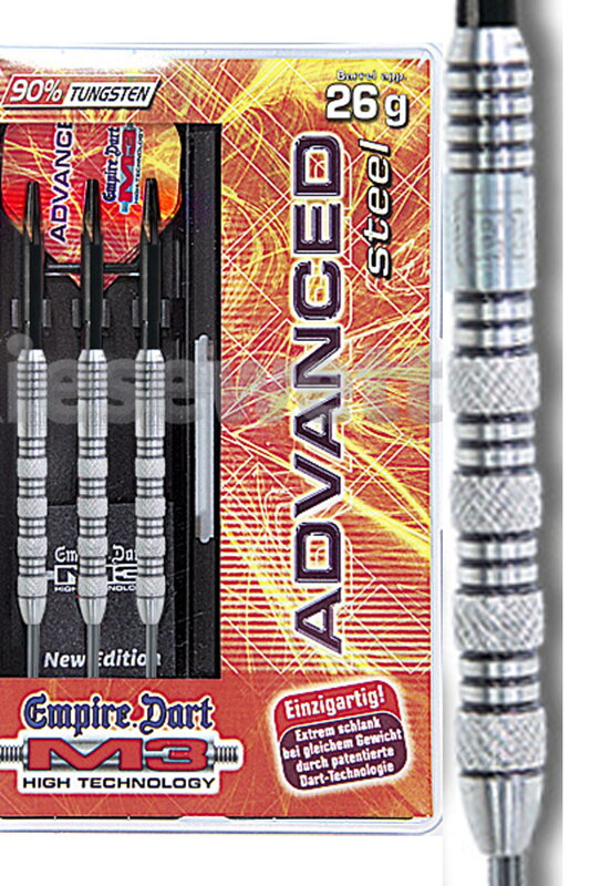 Empire dart šipky M3 Advanced steel 26g      