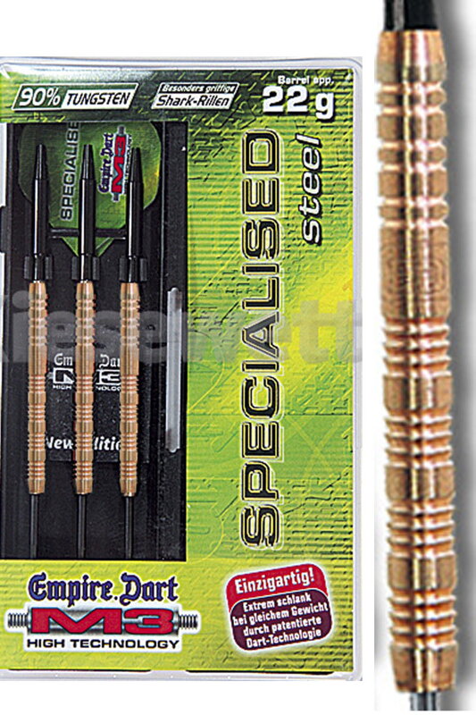 Empire dart šipky M3 Specialised steel 22g       